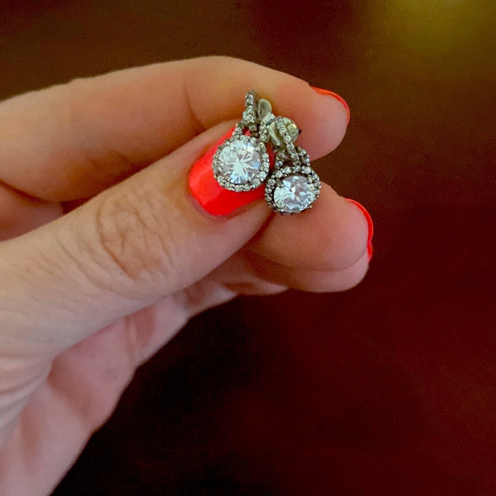 Drop earrings - mini Huggies